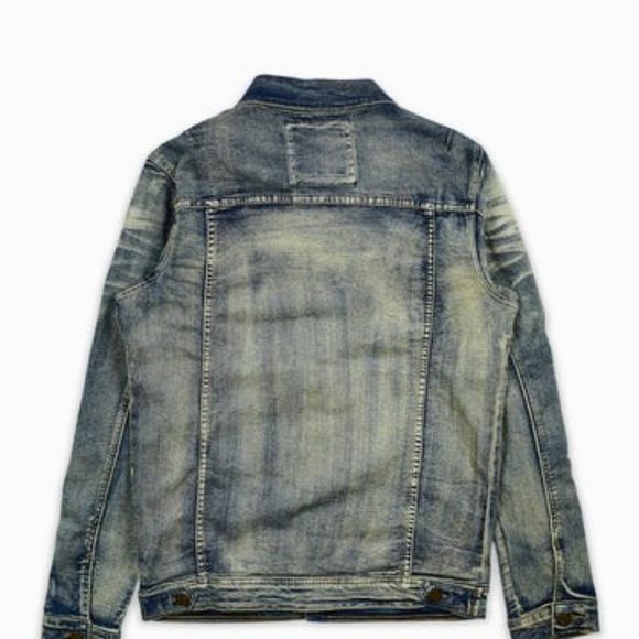 Reasons New M size  Destroyed Denim Jacket. Brand New never been worn - Picture 3 of 6